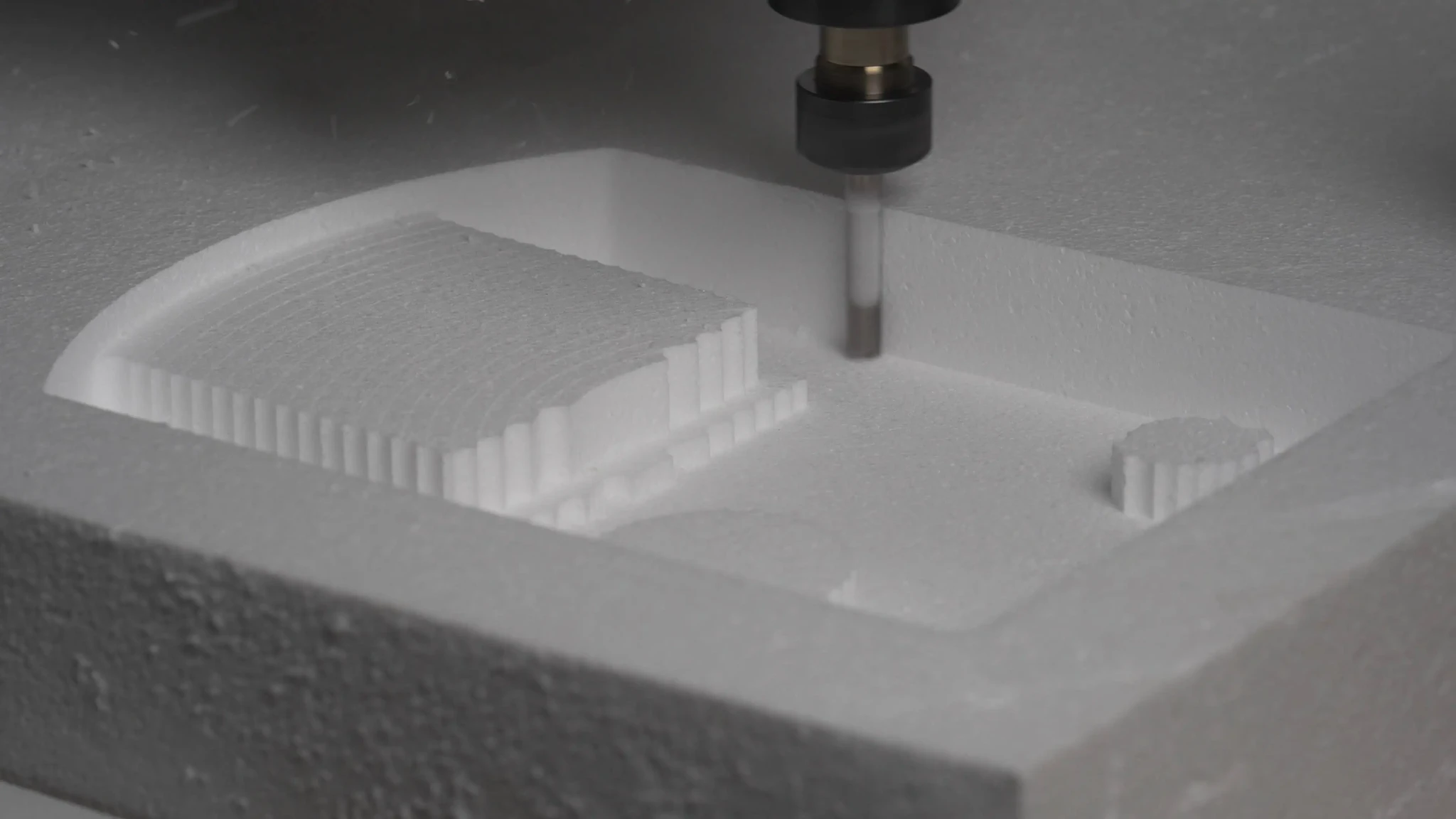 CNC milling foam